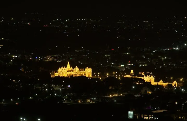 Mysore Palace Evening Illumination Visit by OYG Holidays