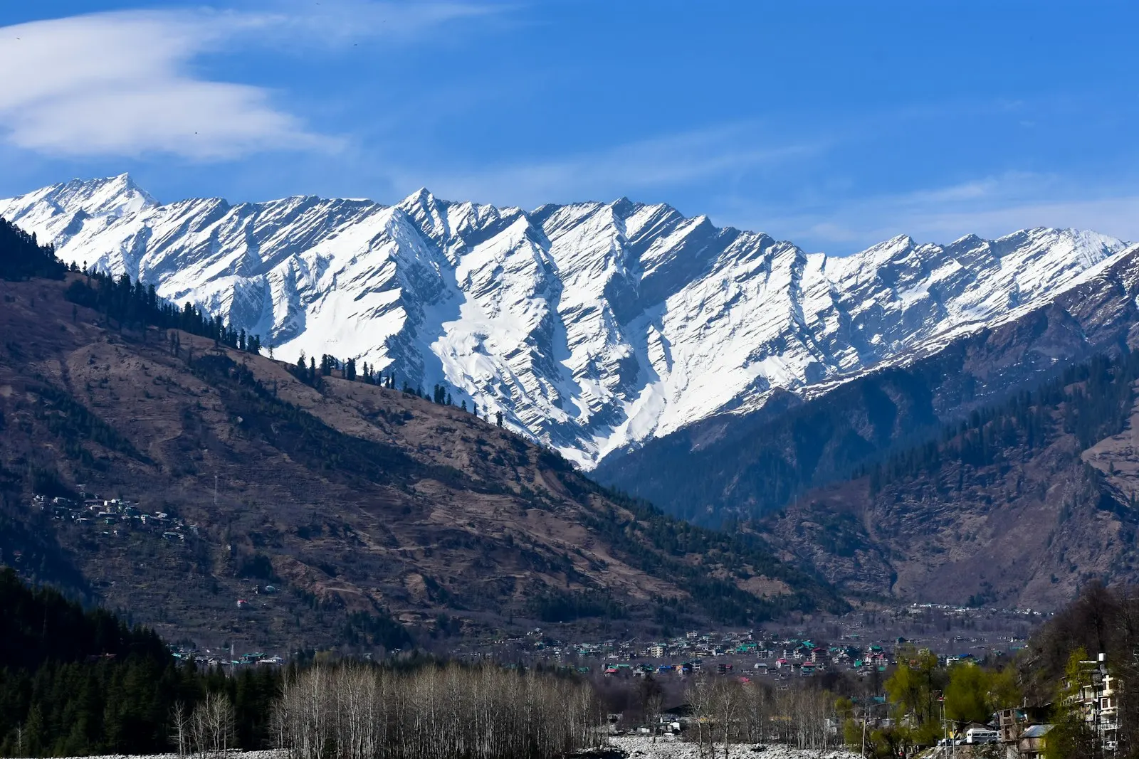 Snow covered mountain during daytime: Himachal Pradesh holiday packages by OYG Holidays