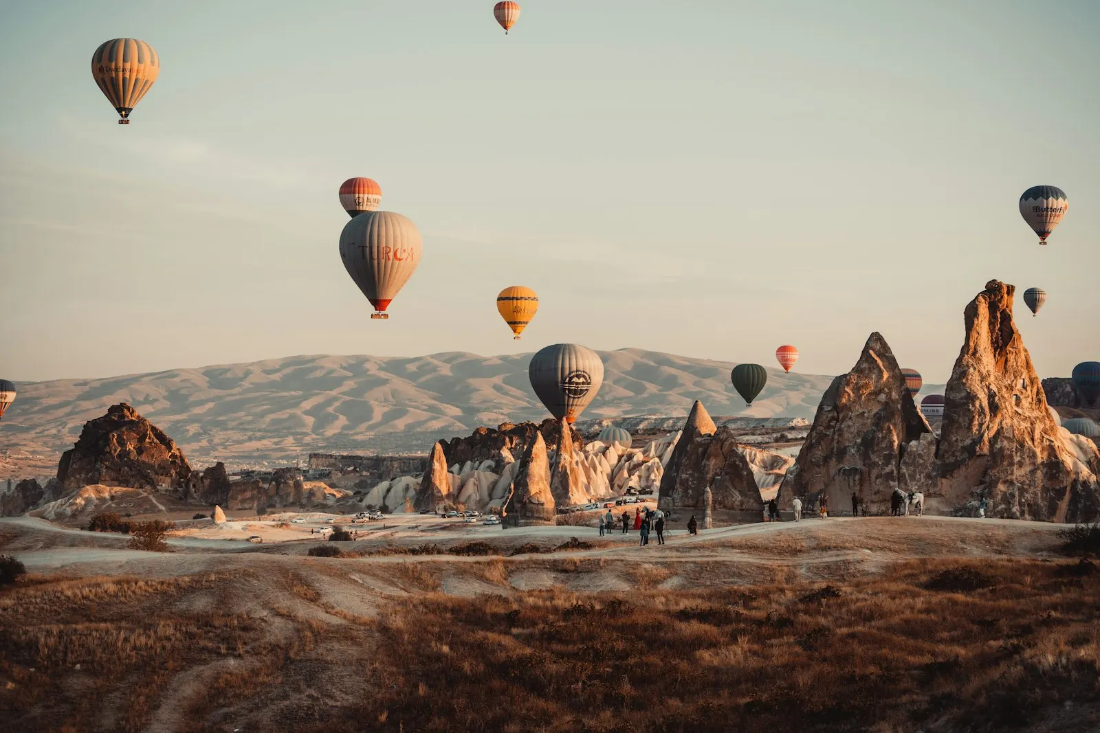 Hot air balloons on the sky during daytime: Turkey holiday packages by OYG Holidays